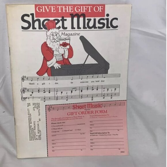 Sheet Music Magazines - Sept-Dec 1991 Lot Of 2 Piano Choral Guitar - Picture 4 of 12